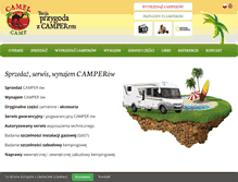 Tablet Screenshot of camelcamp.pl